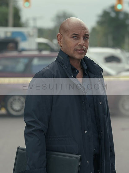 Dr. Elijah Thompson Coroner S04 Black Jacket