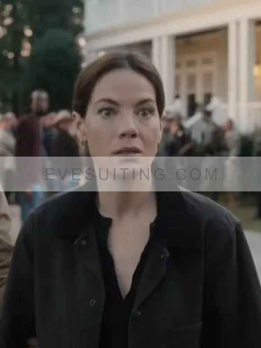 Echoes 2022 Leni and Gina Black Denim Jacket