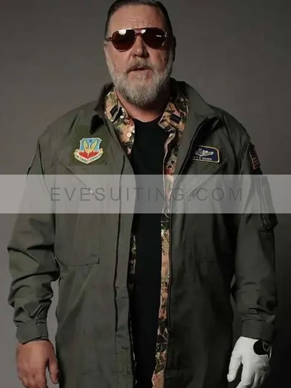 Eddie Grimm Land of Bad 2024 Green Jacket