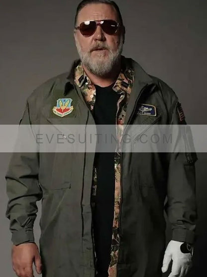 Eddie Grimm Land of Bad 2024 Green Jacket