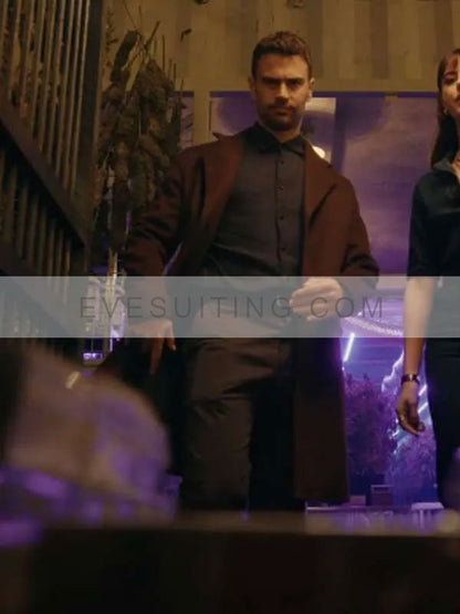 Eddie Horniman The Gentlemen 2024 Theo James Brown Trench Coat