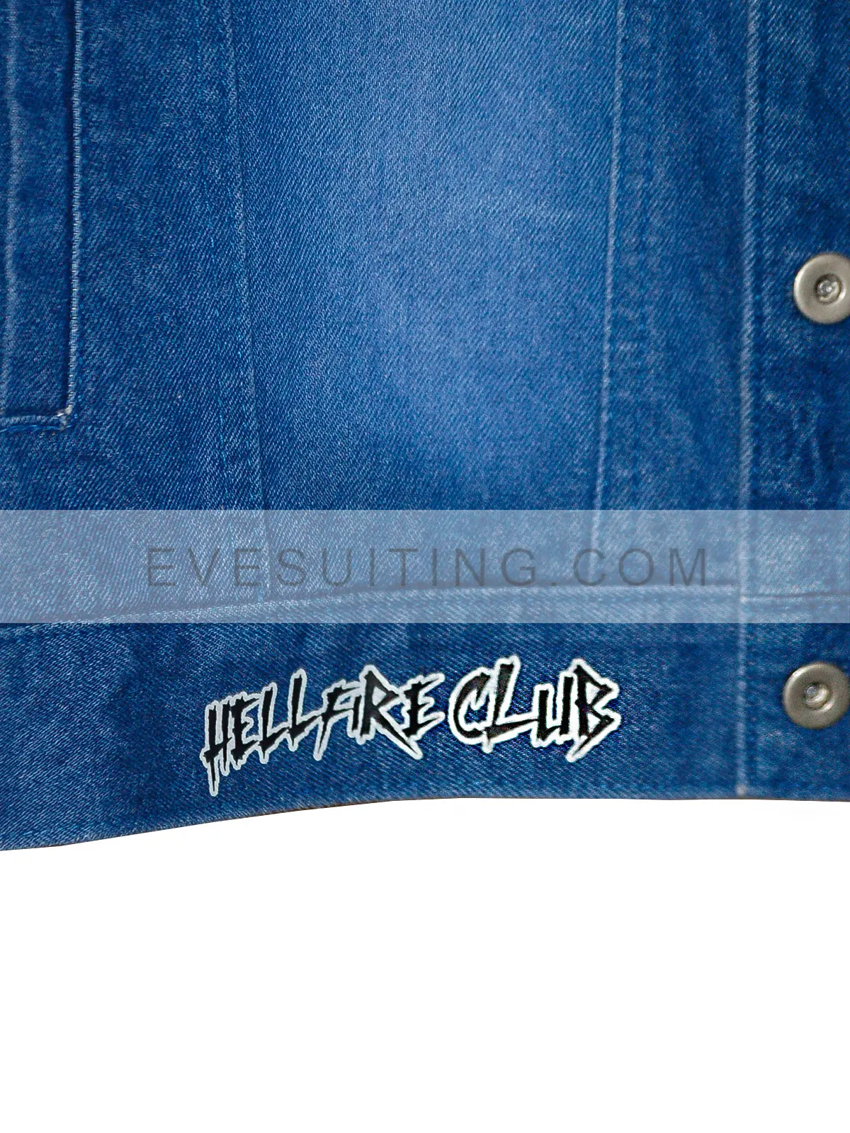 Eddie Munson Demobat Slayer Vest