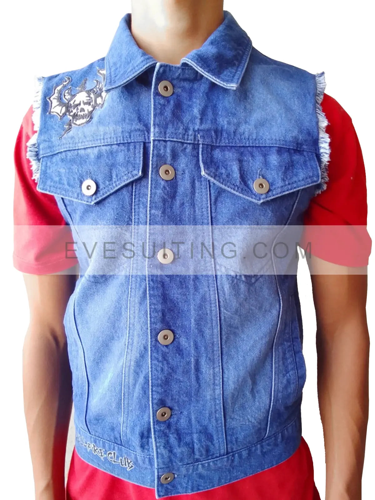 Eddie Munson Demobat Slayer Vest