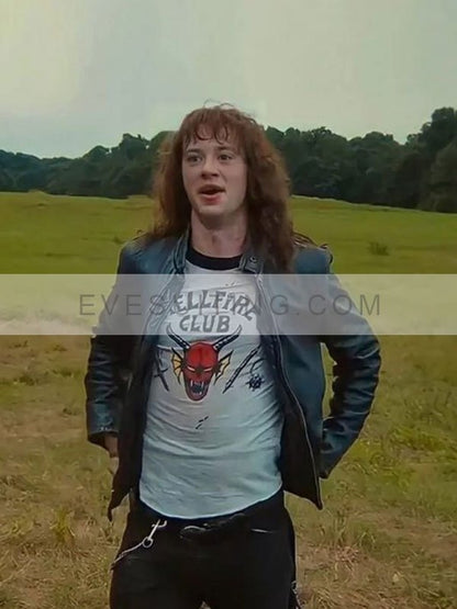 Eddie Munson Leather Jacket