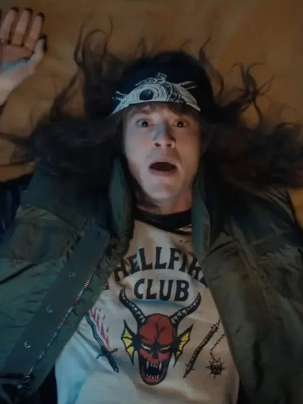 Eddie Munson Olive Green Vest