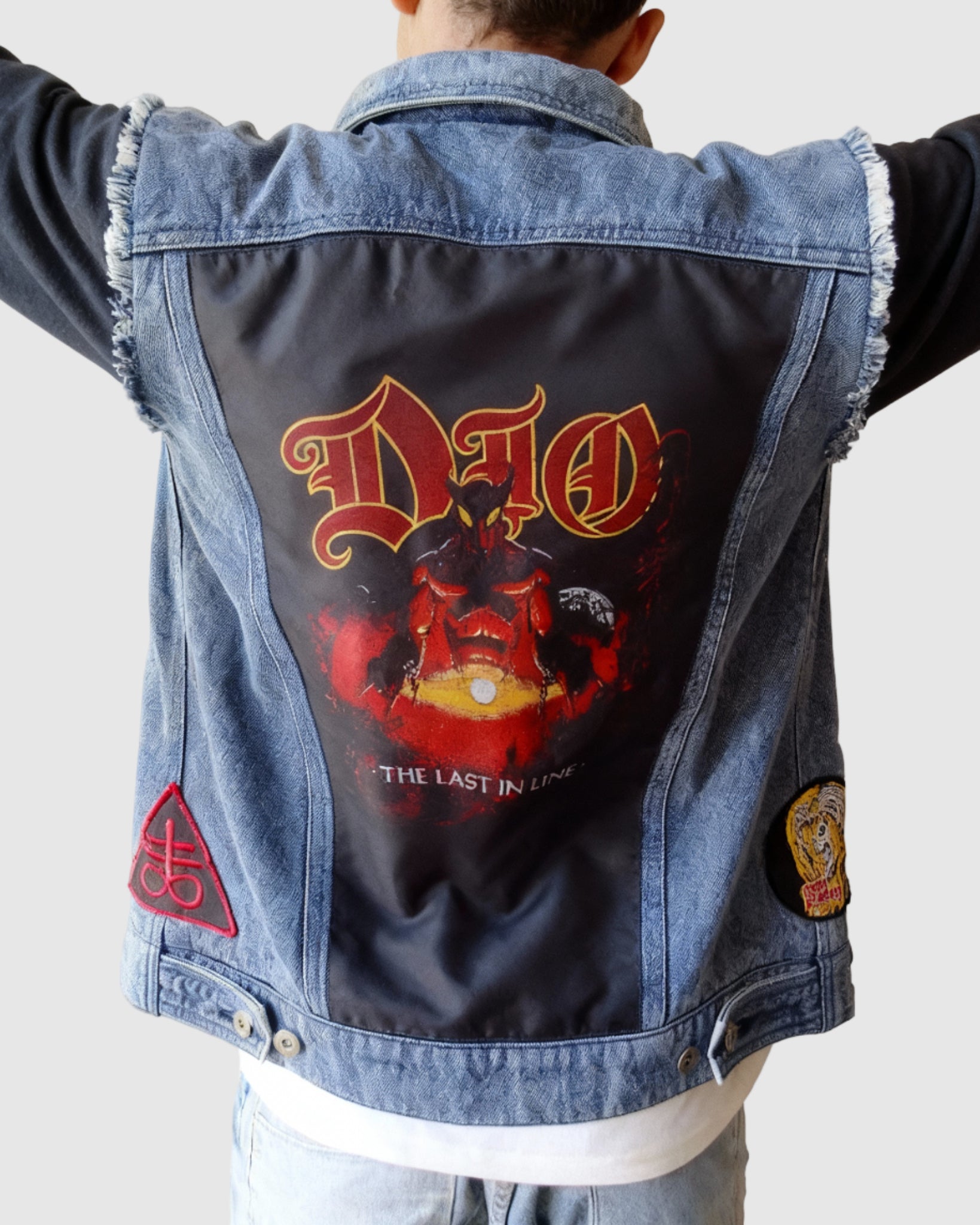 Eddie Munson Stranger Things Joseph Quinn Denim DIO Vest
