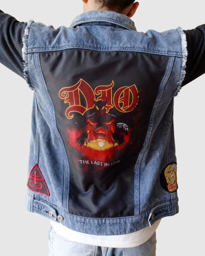 Eddie Munson Stranger Things Joseph Quinn Denim DIO Vest