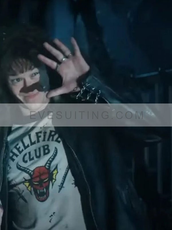 Eddie Munson Stranger Things Joseph Quinn Leather Jacket