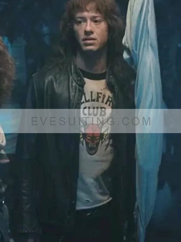 Eddie Munson Stranger Things Leather Jacket