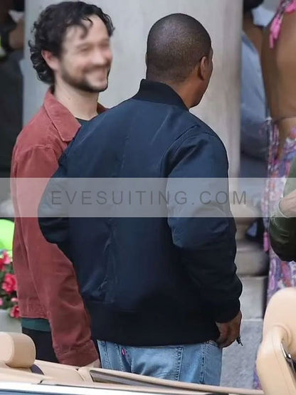 Eddie Murphy Beverly Hills Cop Axel Foley 2024 Bomber Blue Jacket