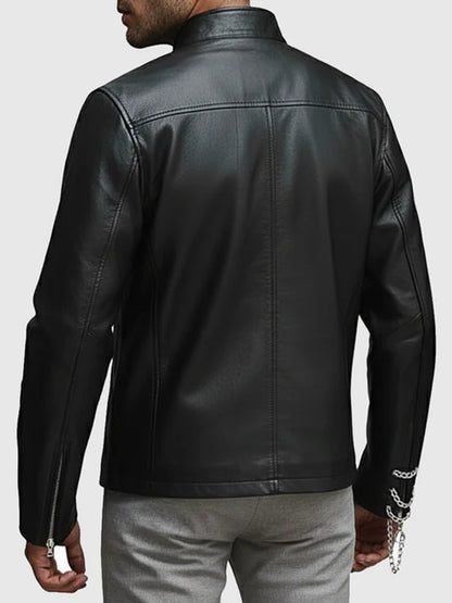 Eddie Munson Denim vest with Leather Jacket