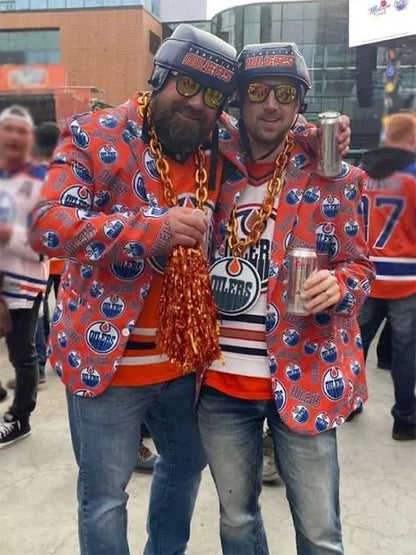 Edmonton Oilers Suit Jacket