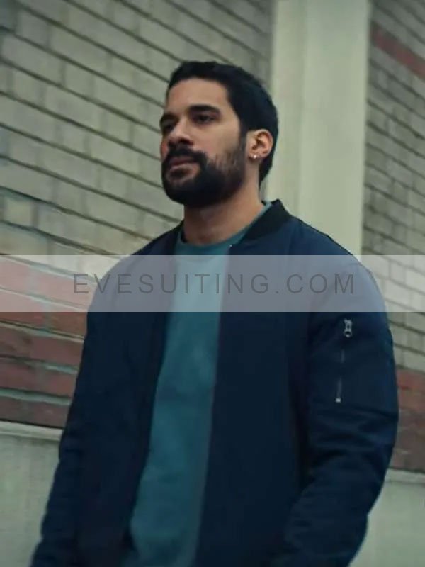 Elie TV Series Furies Season 1 Jeremy Nadeau Blue Bomber Jacket