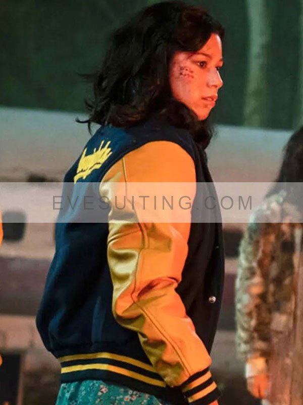 Ella Purnell Yellowjackets Bomber Varsity Jacket