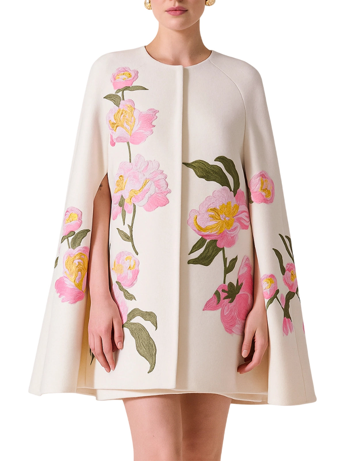 Elsbeth Season 2 Carrie Preston Floral Cape