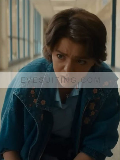 Elsie Fisher My Best Friend’s Exorcism Abby Rivers Blue Denim Jacket