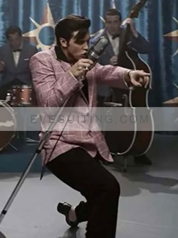 Elvis Presley Pink Checked Blazer