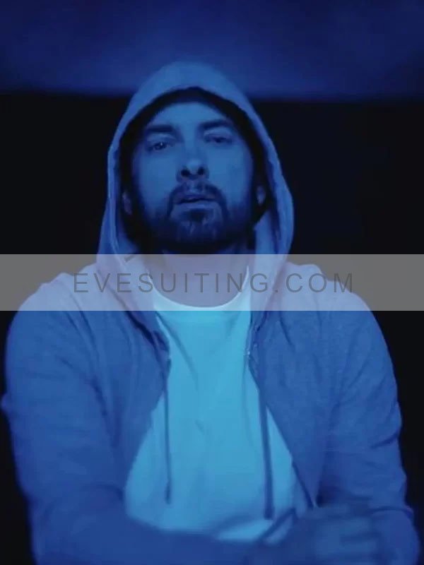 Em­inem-Dark­ness 2020 Em­inem Grey Hoodie For Men's