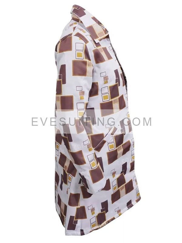 Emily Cooper Tv Series S02 Emily In Paris Lily Collins Printed  Fleece Coat 