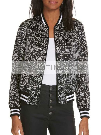 Emily In Paris Emily Cooper Bomber Jacket