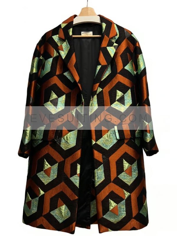 Emily In Paris S03 Marianne Geometric Coat