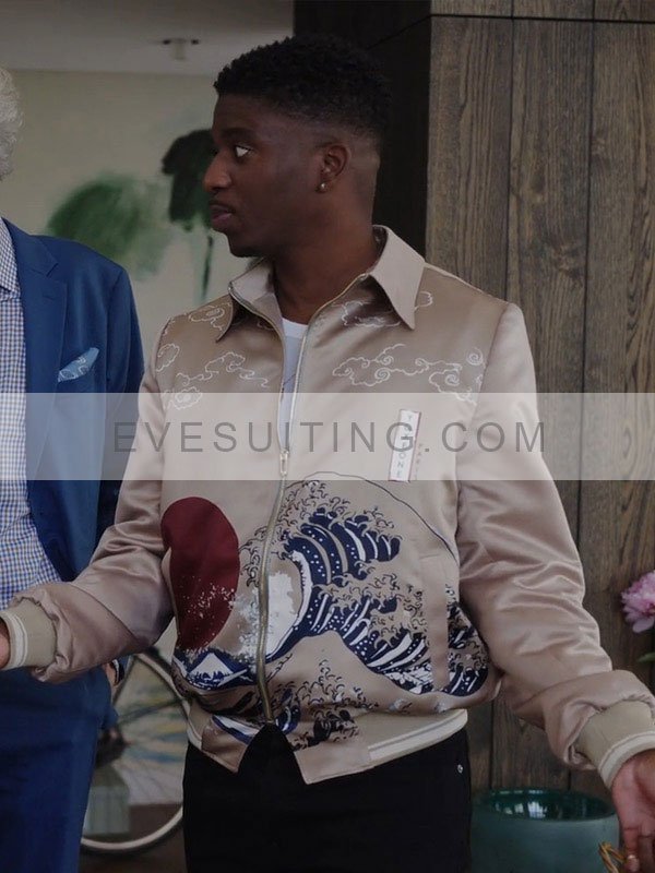 Emily In Paris S03 Samuel Arnold Printed Jacket