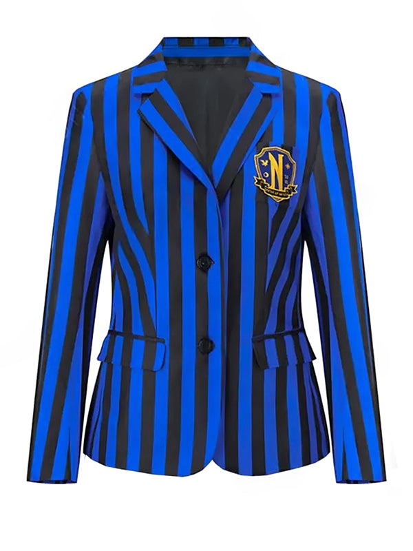 Emma Myers Wednesday Addams Nevermore Uniform Blazer 