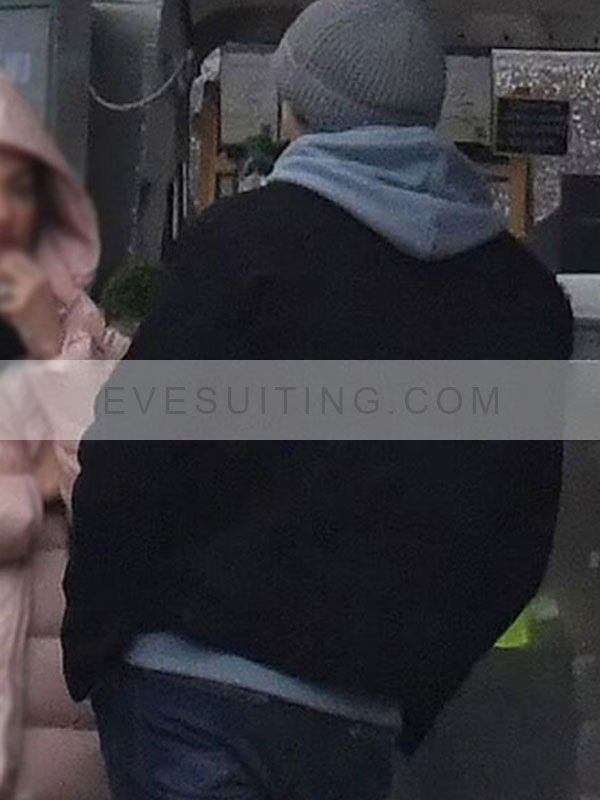 Emmett J Scanlan Black Sherpa Jacket