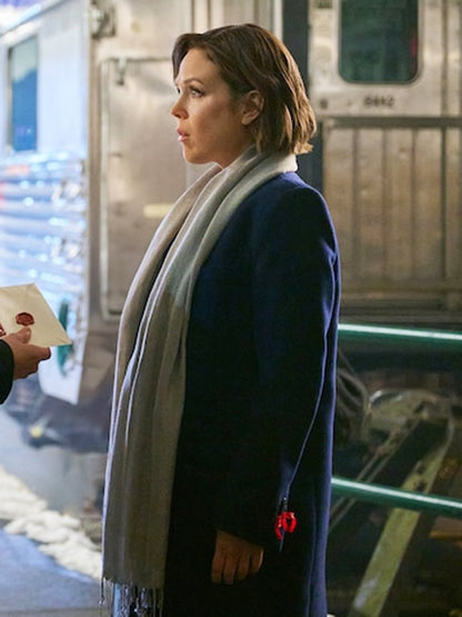 Erin Krakow Blue Coat