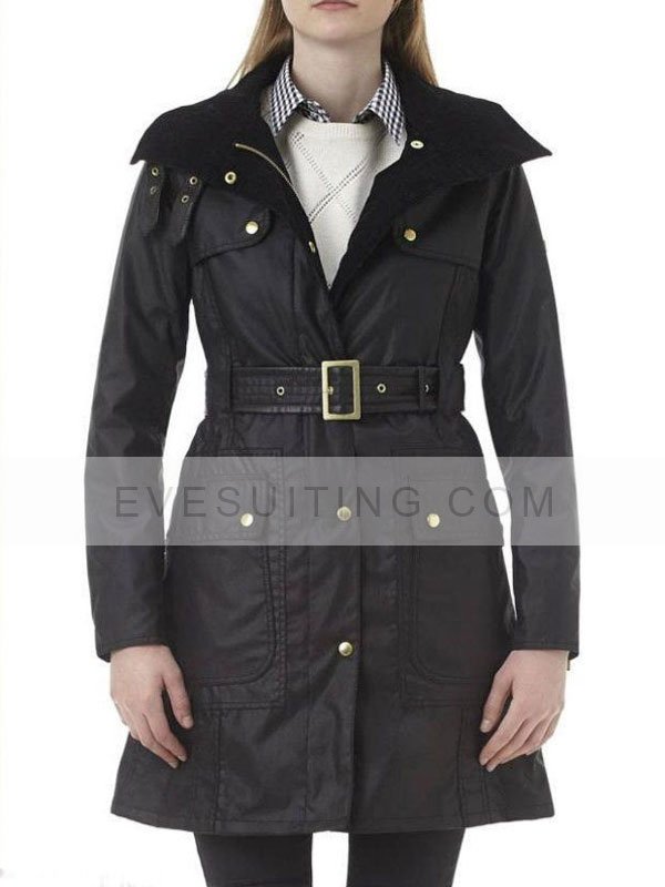 Erin Lindsay Chicago P.D. Black Coat