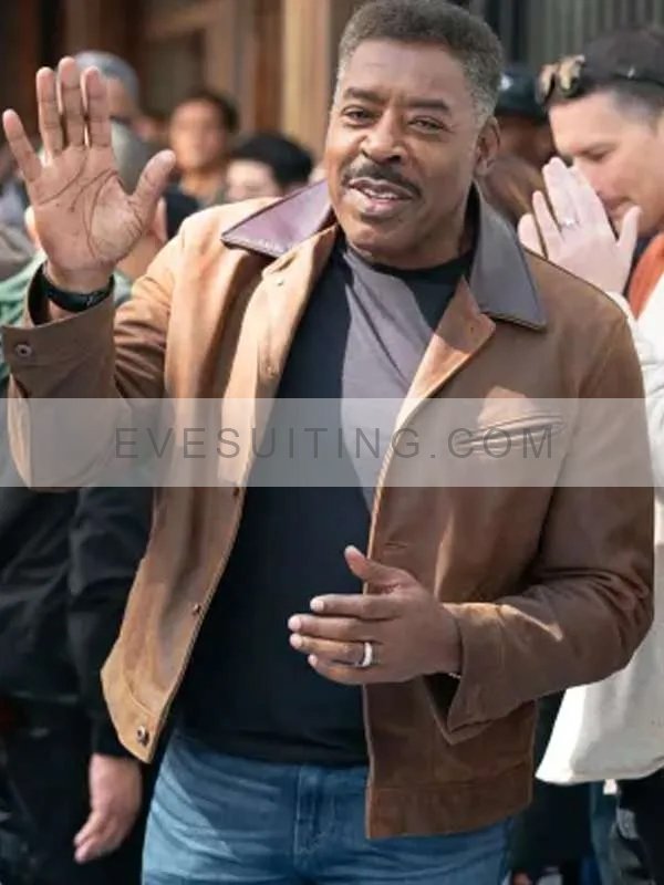 Ernie Hudson Ghostbusters Frozen Empire 2024 Leather Jacket
