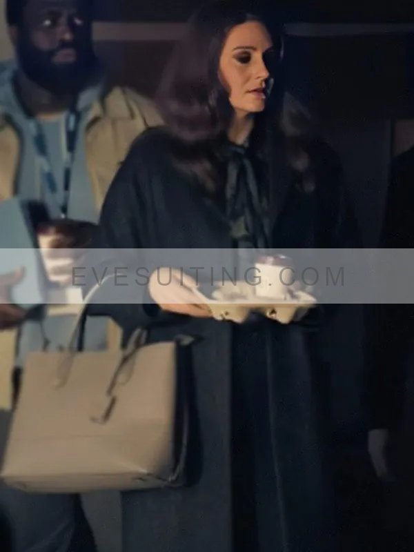 Esme Wren Movie Scoop 2024 Romola Garai Wool Trench Coat