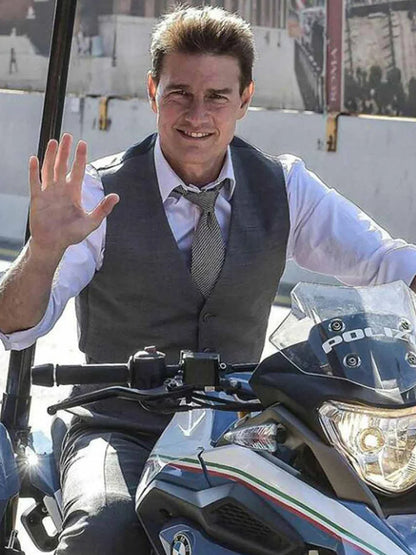 Ethan Hunt Grey Vest