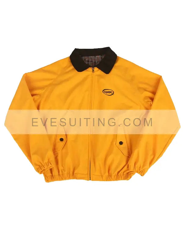 Euphoria Jungkook Yellow Apoc Bomber Jacket