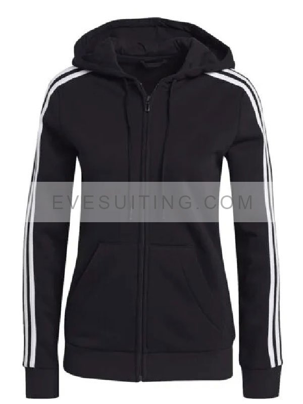 Fast X 2023 Brie Larson Black Track Jacket