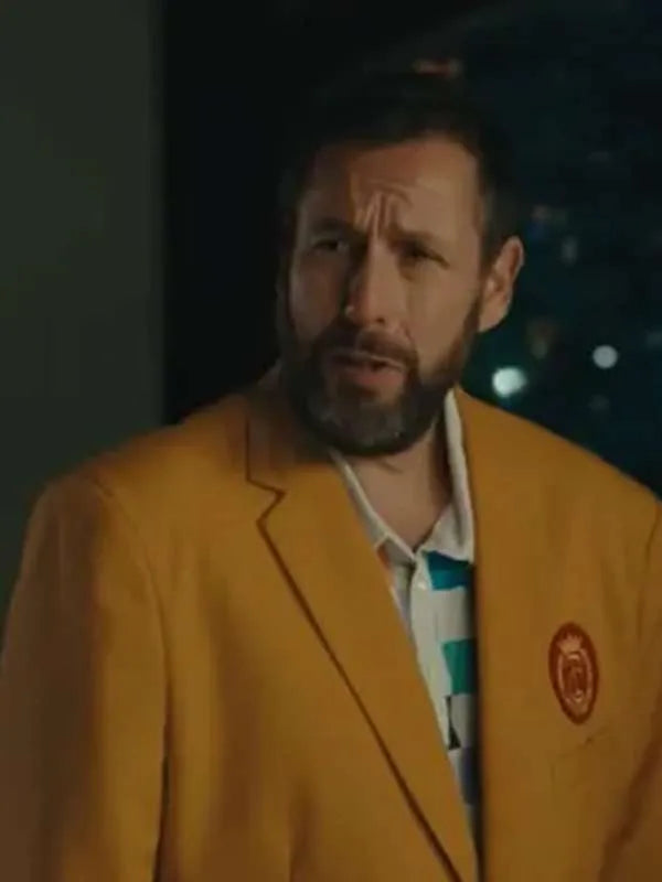 Film 2025 Happy Gilmore 2 Adam Sandler Yellow Coat