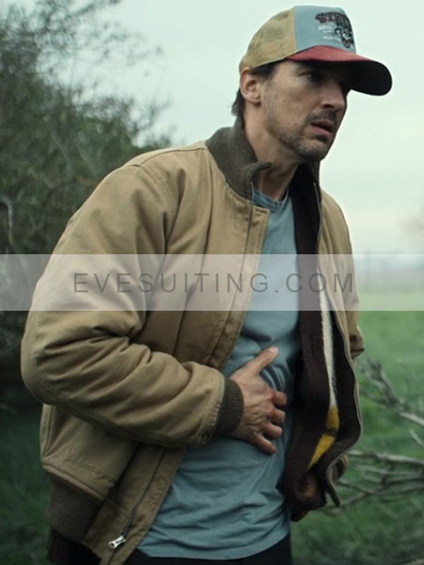Florian David Fitz TV Series The Signal 2024 Sven Bomber Jacket