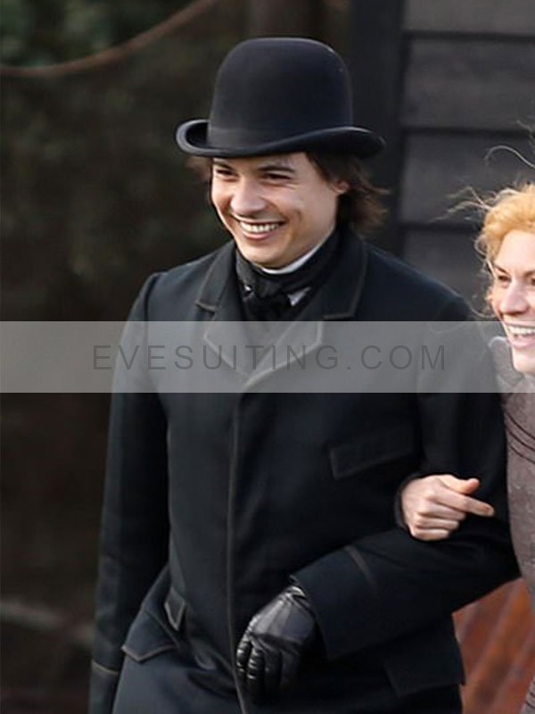 Frank Dillane Tv Series The Essex Serpent 2022 Luke Garrett Wool Black Coat