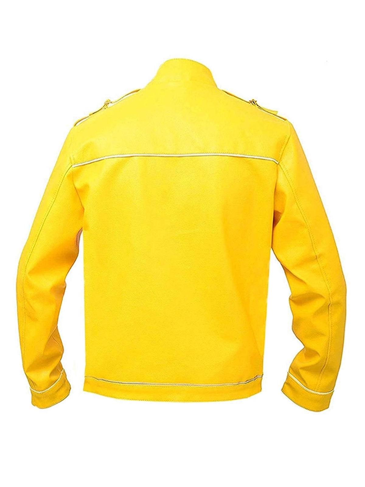 Freddie Mercury Concert Yellow Leather Jacket