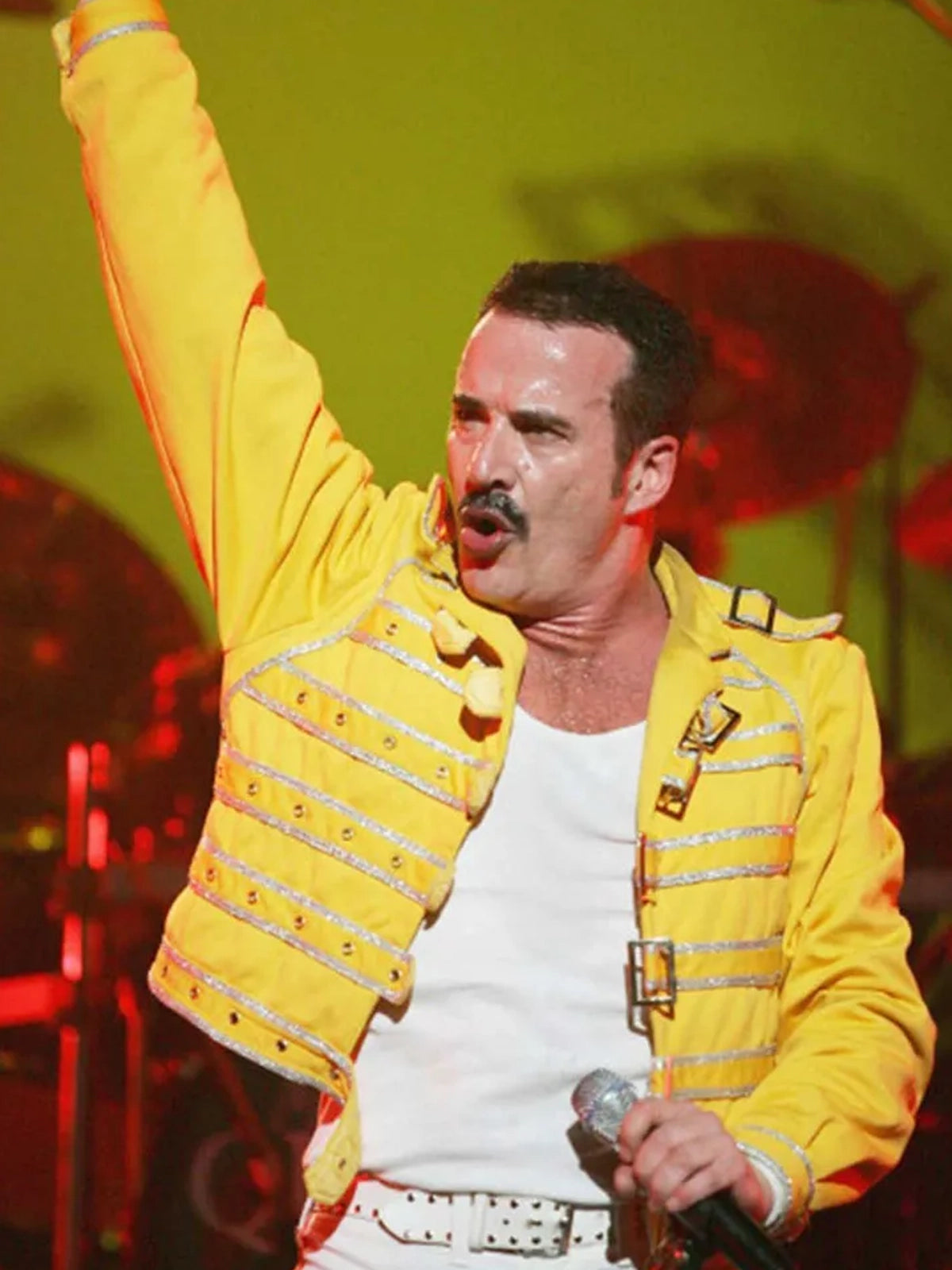 Freddie Mercury Live Concert Yellow Jacket
