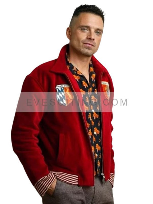 Fresh 2022 Steve Red Velvet Jacket