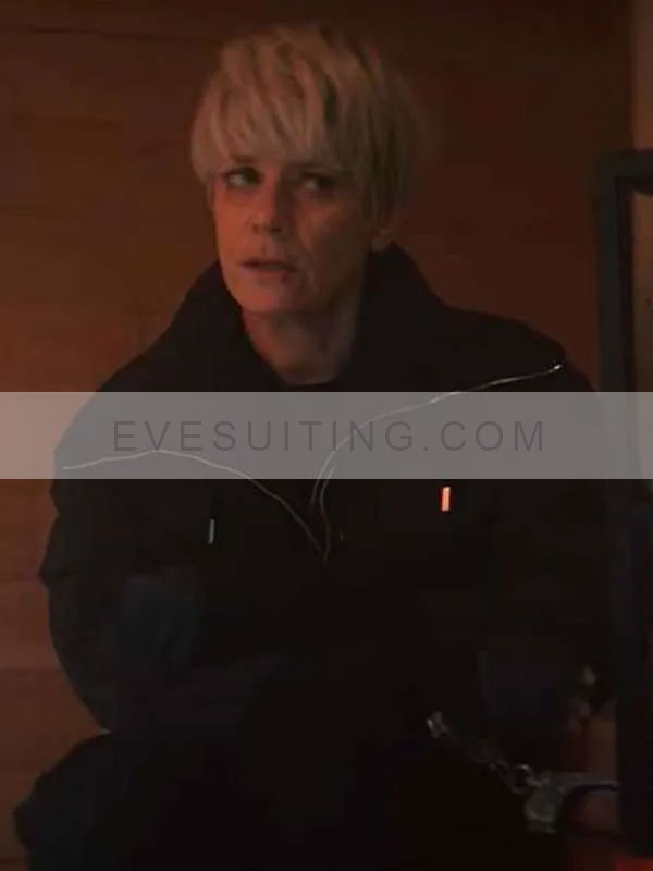 Furies 2024 Marina Foïs Black Puffer Jacket