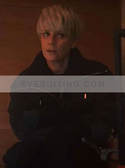 Furies 2024 Marina Foïs Black Puffer Jacket