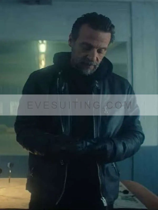 Furies 2024 Mathieu Kassovitz Driss Leather Jacket
