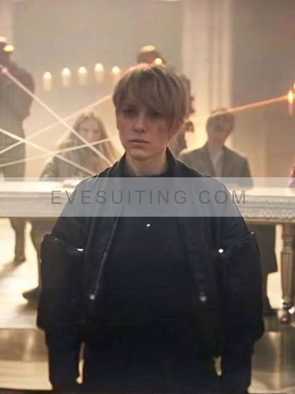 Furies 2024 Selma Black Bomber Jacket