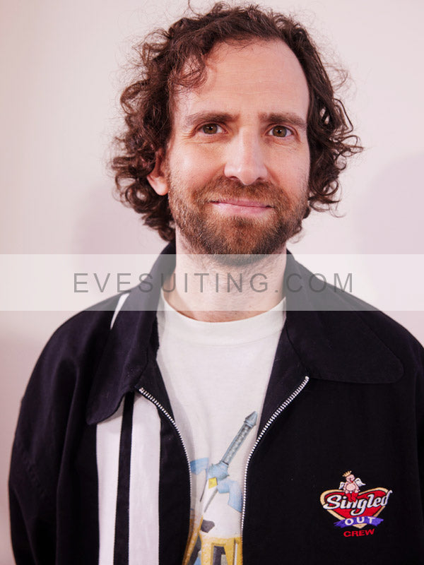 Garrett Movie Y2K 2024 Kyle Mooney Black Cotton Jacket