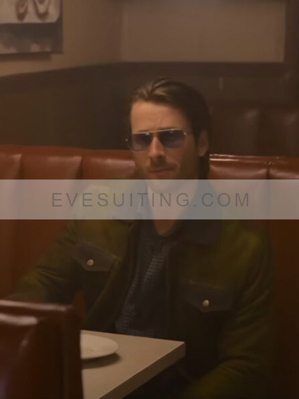 Gary Johnson Green Suede Jacket