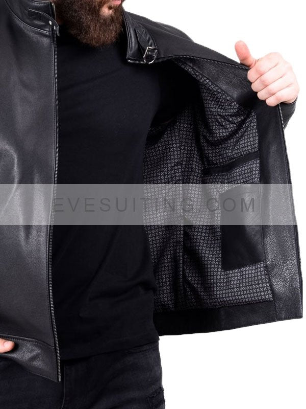 Genuine Leather Biker Jacket