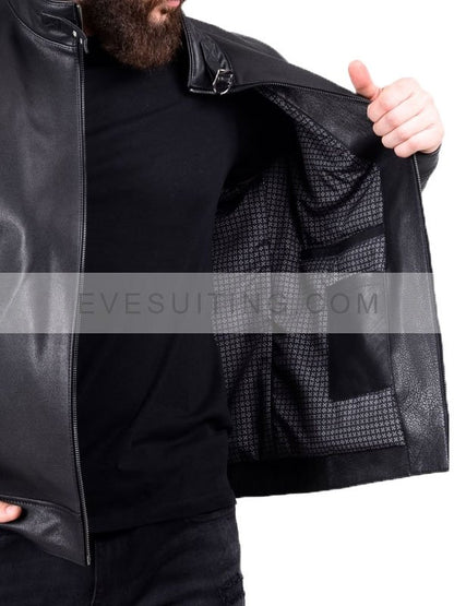 Genuine Leather Biker Jacket