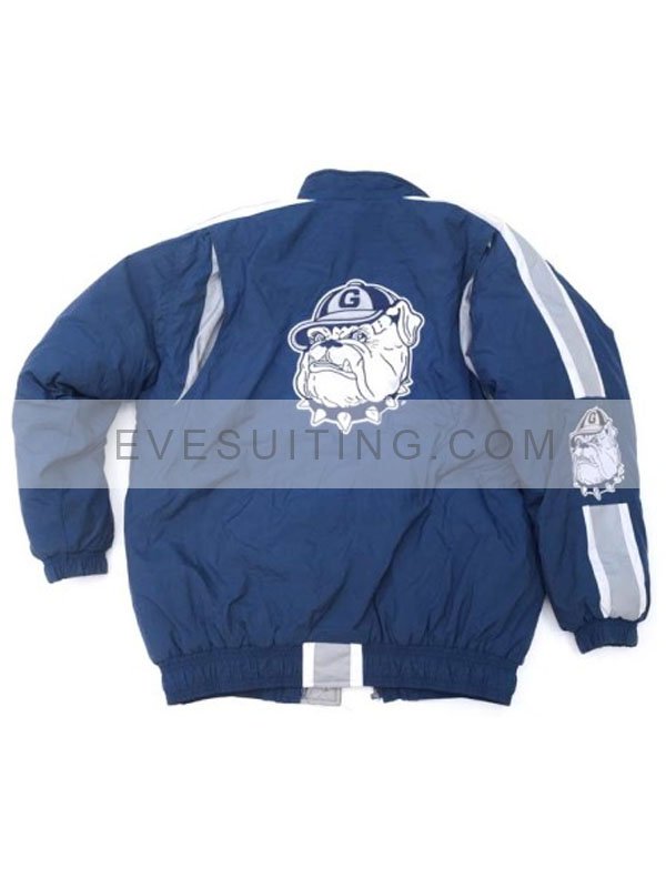 Georgetown Starter Bomber Blue Jacket